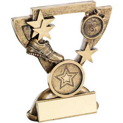 Brz|Gold Athletics Mini Cup With Plate