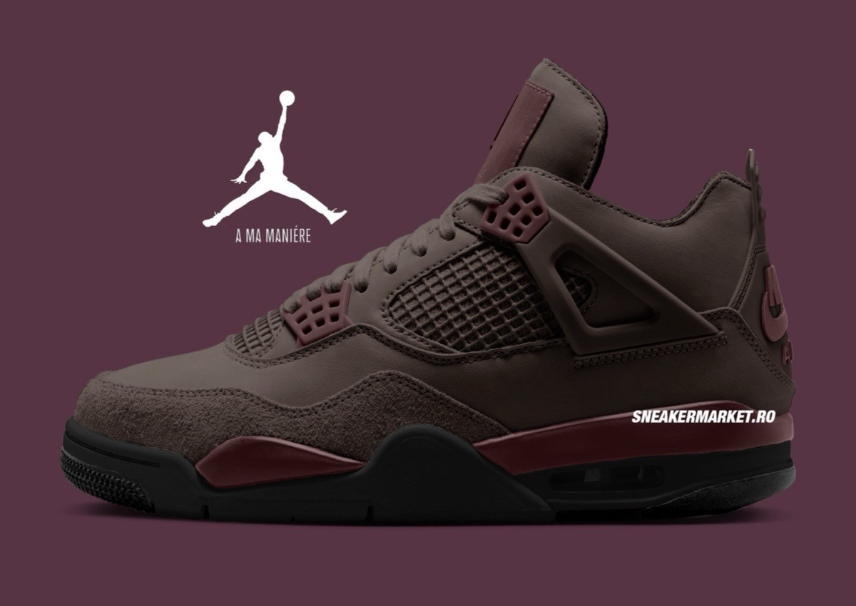 A Ma Maniere x Air Jordan 4 “Dark Mocha” Releases December 2025